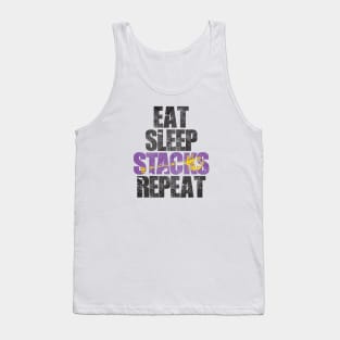 Eat Sleep Stacks Repeat Tank Top